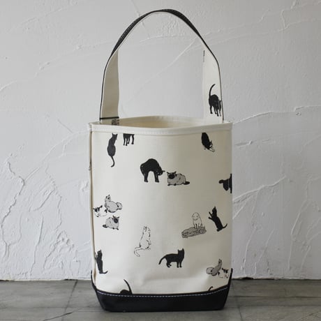 TEMBEA テンベア　BAGUETTE TOTE SMALL PRINT　#CAT　【送料無料】