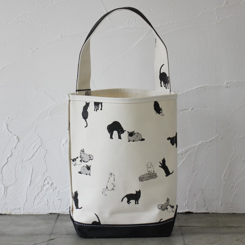 TEMBEA テンベア BAGUETTE TOTE SMALL PRINT #CAT 【送料無