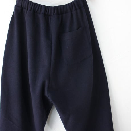 maomade マオメイド　カシミアブレンドやわらかライトメルトンパンツ　#ネイビー、ブラック