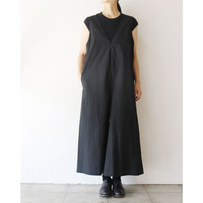 またまたまた再入荷**Linenya リネンヤ コットンVネック