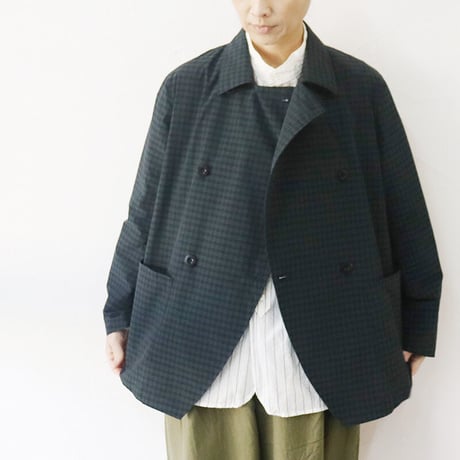 ASEEDONCLOUD アシードンクラウド　HandWerker double jacket #ネイビー　【送料無料】