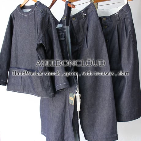 ASEEDONCLOUD アシードンクラウド　HandWerker skirt スカート　【送料無料】