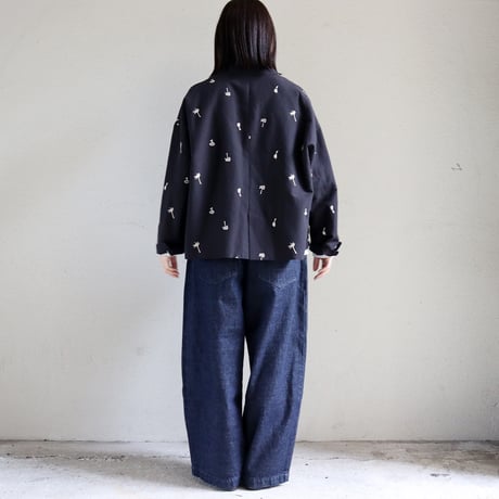 atelier naruse アトリエナルセ　コットンリネンテーラードジャケット cotton linen tailored jacket ～nohara～