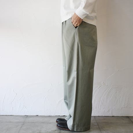 TRAVAIL MANUEL トラバイユマニュアル　クラシックウェポンNEWベースパンツ　#セージ