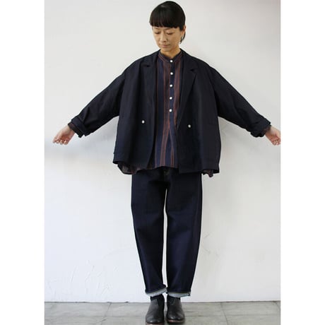 ARTE POVERA アルテポーヴェラ　タイプライタータンブルダブルジャケット　♯ベージュ、ネイビー　【送料無料】