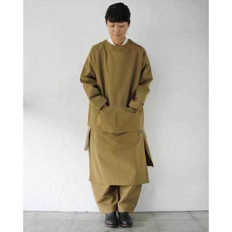 ASEEDONCLOUD アシードンクラウド  HandWerker smock ウェザークロススモック　#カーキ　【送料無料】