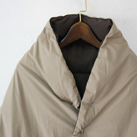 miffew ミフュー　REVERSIBLE DOWN CAPE　リバーシブルダウンケープ　【送料無料】