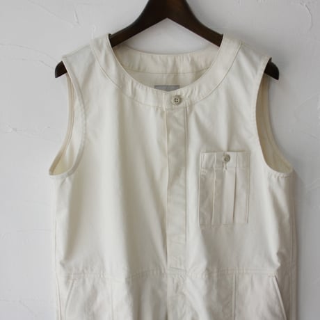 sasanqua by trees サザンカバイツリーズ　Hide seam work all ハイドシームワークオール　#IVORY,BEIGE