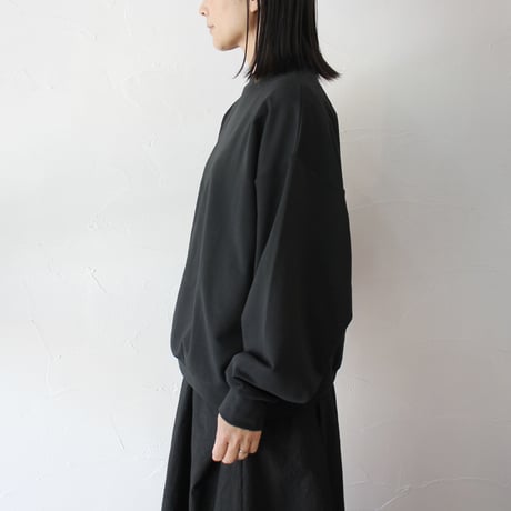**再々入荷** Linenya リネンヤ ドルマントレーナー　#ブラック、セージ、ベージュ　【送料無料】