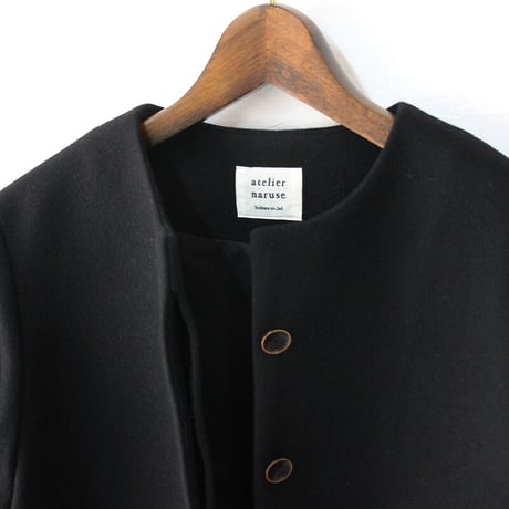 atelier naruse アトリエナルセ　ウールコクーンジャケット｜wool cocoon jacket