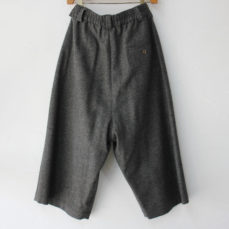 アトリエナルセ furano wool wide pants navyの通販 | BIGSALES
