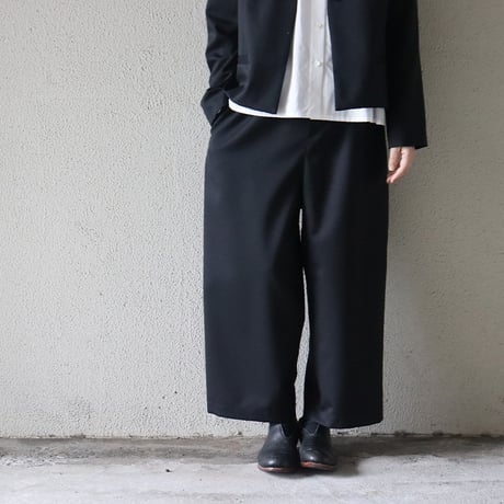 LinenYa リネンヤ　フォーマルパンツ　#ブラック