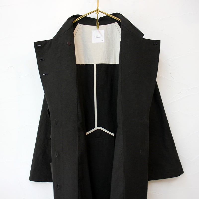 MAGALI マガリ コットンリネンアンティークキャンバストレンチ