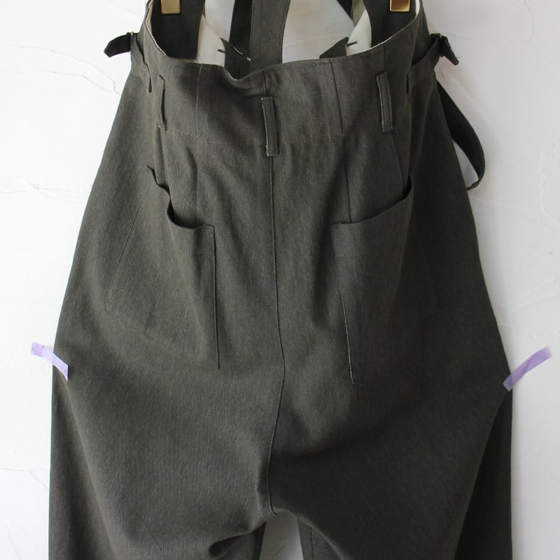 完売品☆atelier naruse アトリエナルセ パンツ サイズ欠け再入荷** atelier naruse アトリエナルセ カツラギコットン