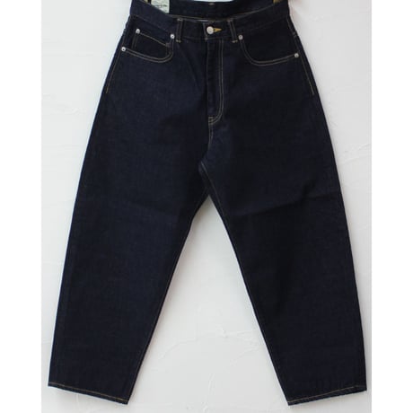 **またまたまた再入荷** sasanqua by trees  Loose Tapered Denim ルーズテーパードデニム　#one wash 【送料無料】