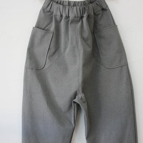 sasanqua by trees サザンカバイツリーズ　marumi pants　まるみパンツ　#グレー、ブラック