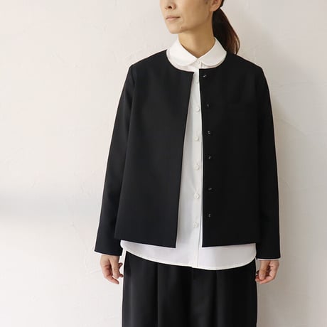 **2026年度分到着** atelier naruse アトリエナルセ　formal set-up no collar jacket　フォーマルセットアップノーカラージャケット
