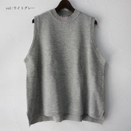 maomade マオメイド　シャペウニットベスト　【送料無料】