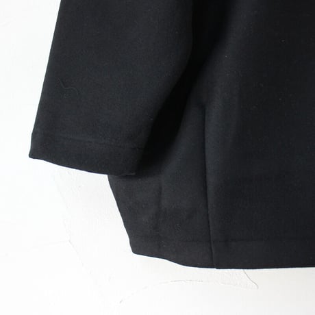 **メーカー在庫最終分再入荷** maomade マオメイド　ウールカシミアストレッチコクーンジャケット　#キャメル、ブラック