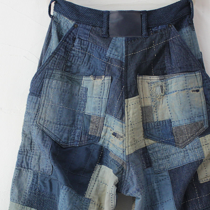 FUNSET OF ART ファンセットオブアート ベッカープルワンピース FUNSET OF ART ファンセットオブアート ART RANRU刺し子ハカマ