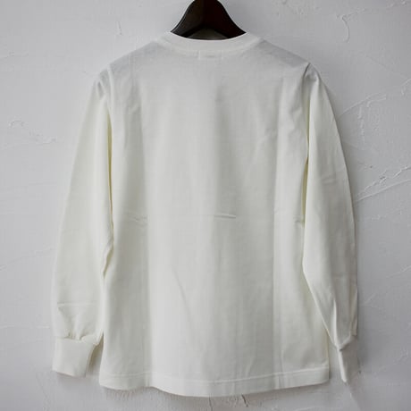 atelier naruse アトリエナルセ　バスクコットンカットソー（長袖）　basque cotton cut&sewn（long sleeves）