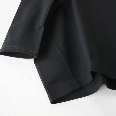 **またまたまた再入荷**LinenYa リネンヤ　デラヴェ長袖Tシャツ　#ブラック、ブルー　【送料無料】