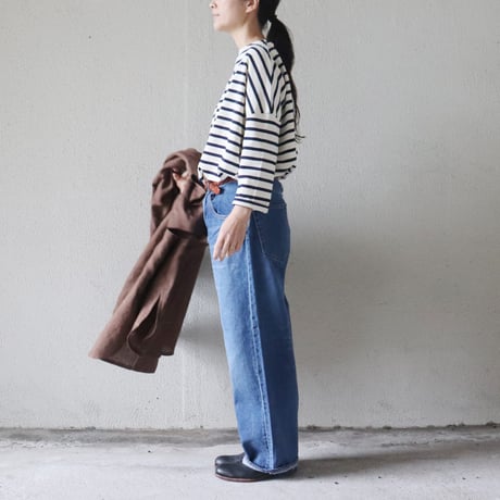 **またまたまた再入荷** LinenYa リネンヤ　デラヴェボーダー長袖Tシャツ　【送料無料】