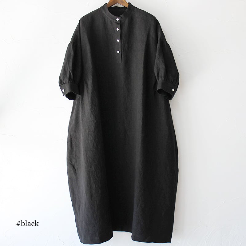 またまたまた再入荷** LinenYa リネンヤ リネンスタンドカラー