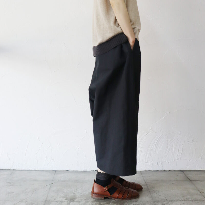 再入荷** atelier naruse アトリエナルセ コットンリネンガウチョ  