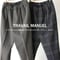 TRAVAIL MANUEL トラバイユマニュアル　T/Rツイルチェック裏起毛１タックスラックス