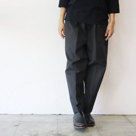 TRAVAIL MANUEL トラバイユマニュアル　T/Rツイルズートパンツ　#チャコールグレー、ブラック　【送料無料】