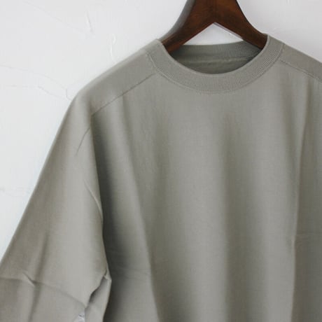**またまたまた再入荷**  LinenYa リネンヤ as it is.　コットンクルーネック7分袖ニット　【送料無料】