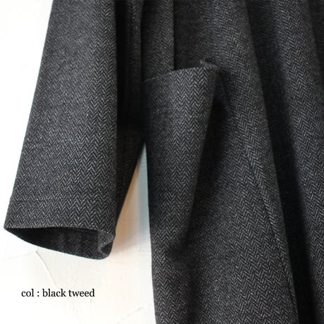atelier naruse アトリエナルセ　wool jersey one-piece　ウールジャージーワンピース　【送料無料】