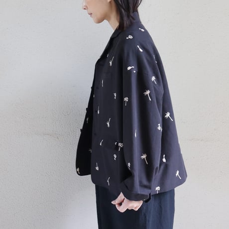 atelier naruse アトリエナルセ　コットンリネンテーラードジャケット cotton linen tailored jacket ～nohara～