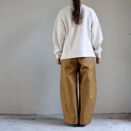 **再々入荷** ASEEDONCLOUD アシードンクラウド　HandWerker　ハンドベイカーワイドトラウザー　#キャメル