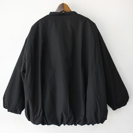 maomade マオメイド ヴィンテージツイルスタンドカラー中綿ジャケット　#ブラック、カーキ、オフグレー