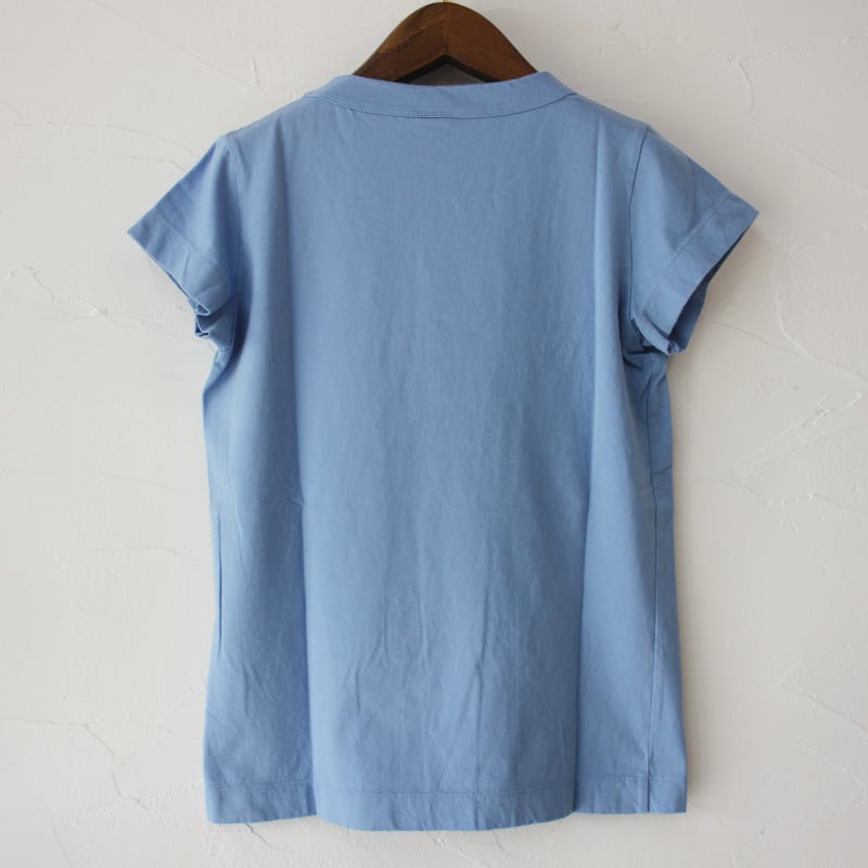 2025春夏分到着**homspun ホームスパン 30/1天竺フレンチTシャツ