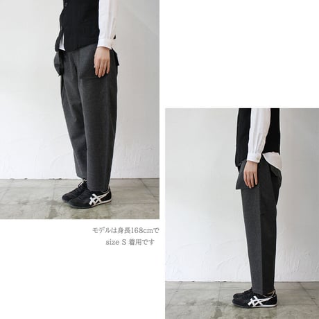 ASEEDONCLOUD アシードンクラウド Wedding Loden Spriggan Trousers #Dark Grey【送料無料】