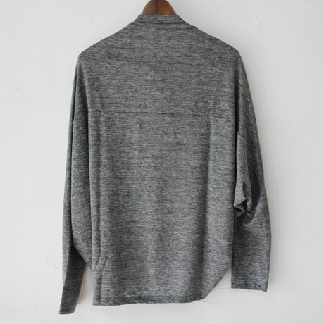 **またまた再入荷** TRAVAIL MANUEL トラバイユマニュアル　リネン天竺ボレロカーディガン　#ブラック、杢グレー、レッド、イエロー　【送料無料】