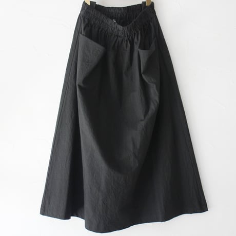 **またまた再々入荷** atelier naruse アトリエナルセ　ダウンプルーフコットンカットインポケットスカート down proof cotton cut-in pocket skirt