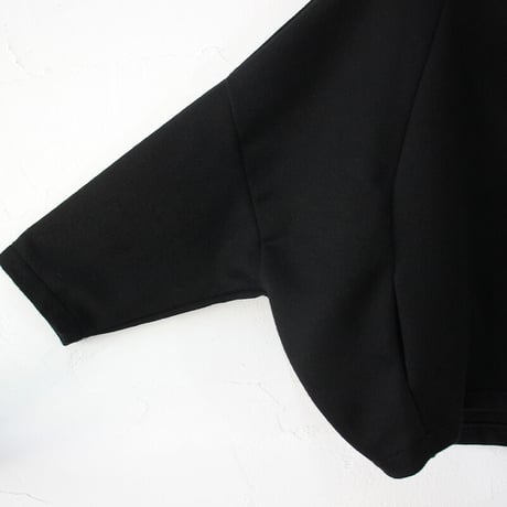**またまたブラック再入荷** maomade マオメイド　カシミアブレンドやわらかライトメルトンジップジャケット　#ネイビー、ブラック
