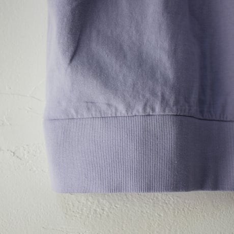 ARTE POVERA アルテポーヴェラ　製品染め16/-ムライト天竺Vネックベスト　#黒、レモン、ラベンダー