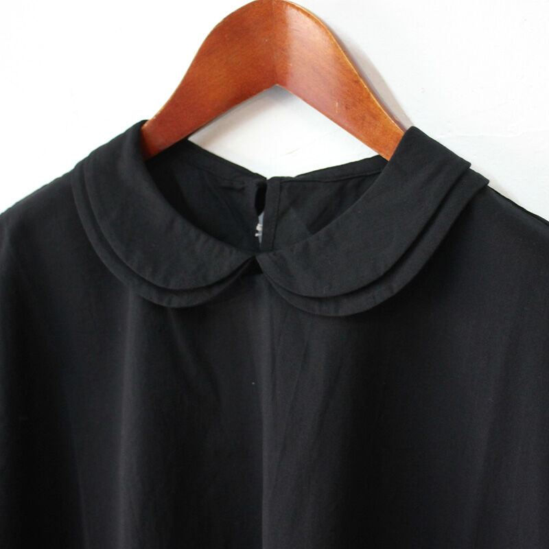 またまた再入荷** homspun ホームスパン ダブルフラットカラープル