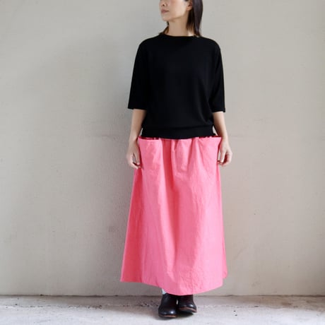 **またまた再々入荷** atelier naruse アトリエナルセ　ダウンプルーフコットンカットインポケットスカート down proof cotton cut-in pocket skirt