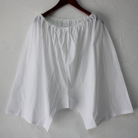 **再入荷**　homspun ホームスパン　60/1天竺キュロット　#サラシ、TOPグレー、TOPチャコール、ブラック