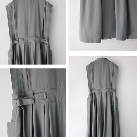 ASEEDONCLOUD アシードンクラウド　Hiraeth wool chambrey Hiraeth work coat ＃Light  green