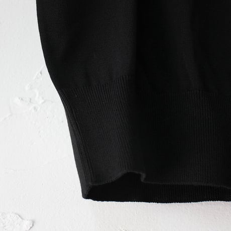**再入荷** atelier naruse　アトリエナルセ  コットン衿付きニット｜cotton collar knit