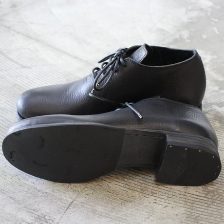 PORTAILLE ポルタユ　F25 derby shoes　TOSCANO VOLANATO　　#black 【送料無料】