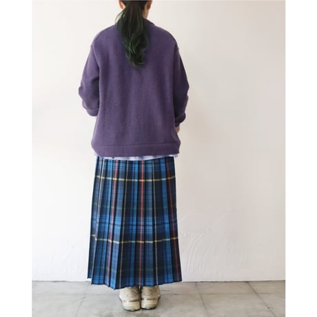 homspun ホームスパン　シェットランドプルオーバー　#ダークネイビー、パープル、ピンク、ナチュラル
