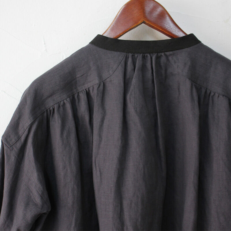 MAGALI マガリ フレンチリネンアンティークブラウス #ベージュ